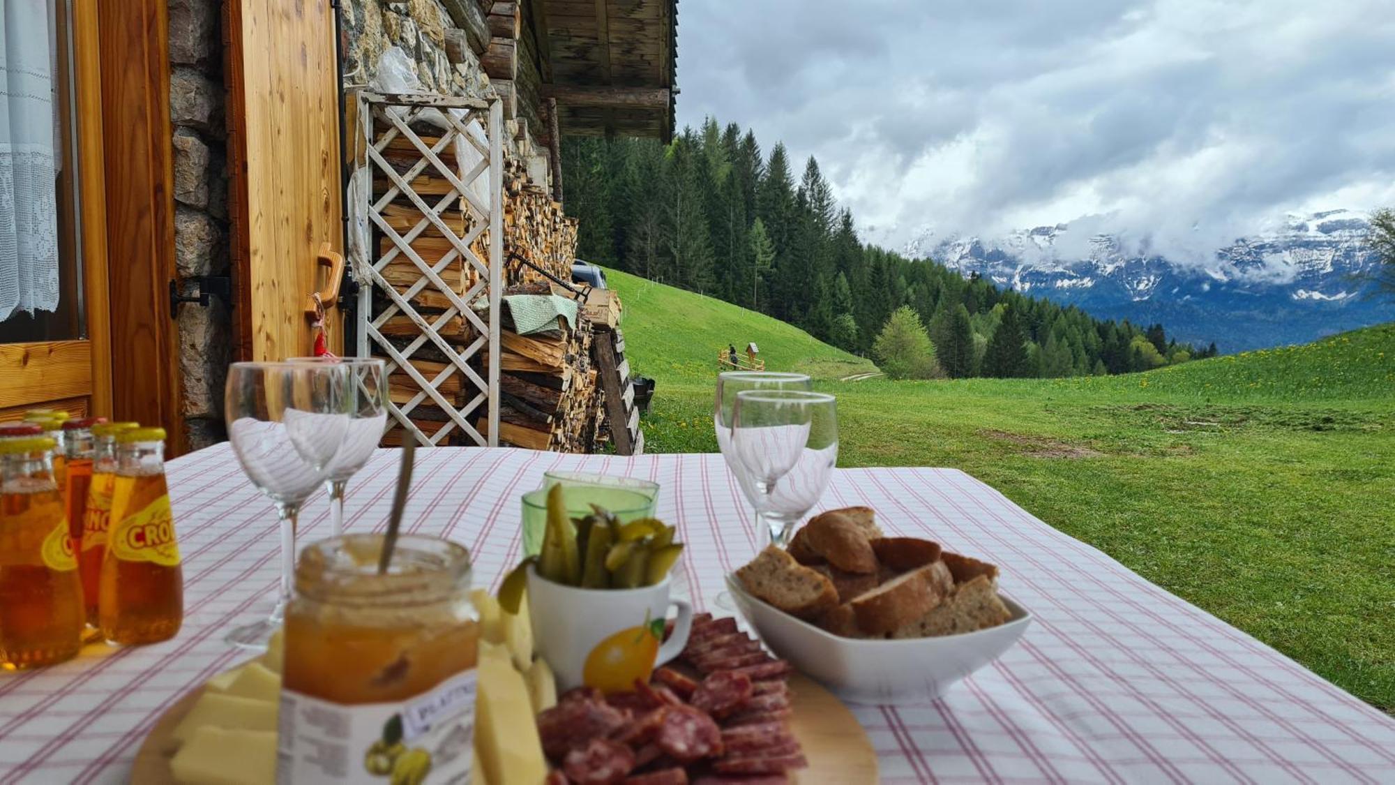Baita Pra Petina Pale Di San Martino Siror 外观 照片